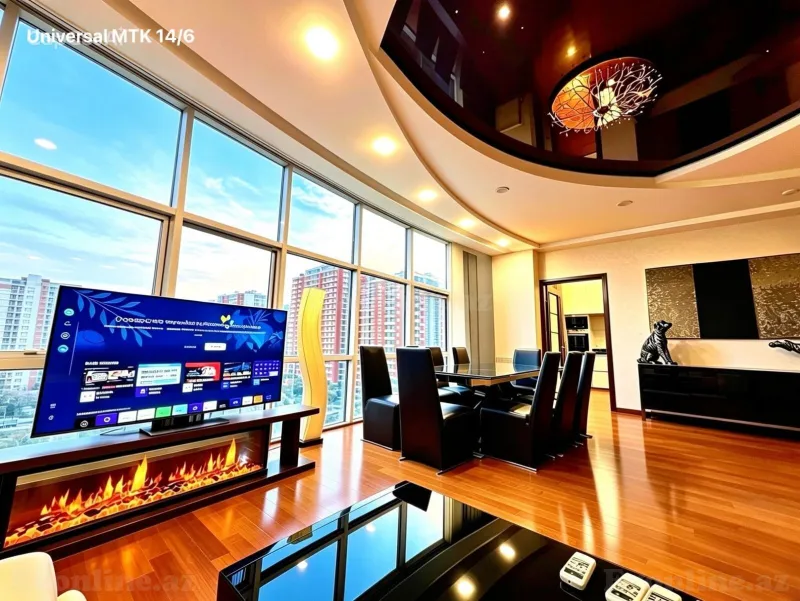Kirayə verilir 3 otaqlı Mənzil Yeni tikili 110 m² Nəsimi r. - şəkil 2