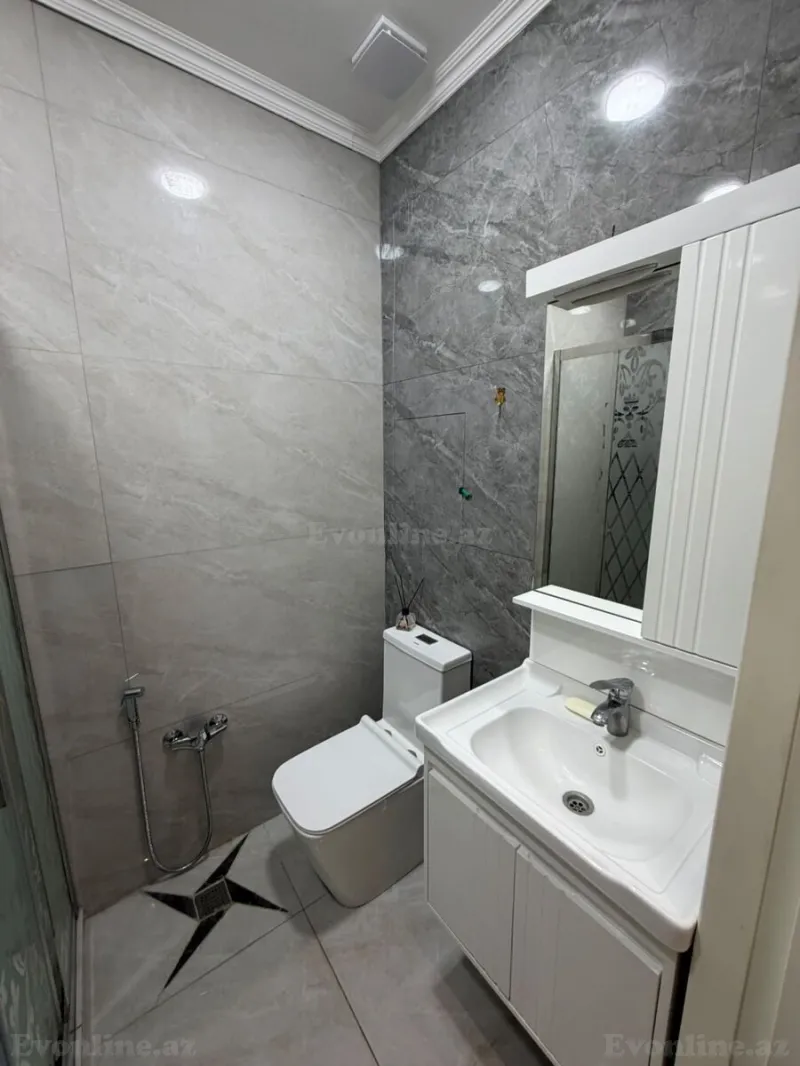 Kirayə verilir 2 otaqlı Mənzil Yeni tikili 65 m² İnşaatçılar m. - şəkil 13