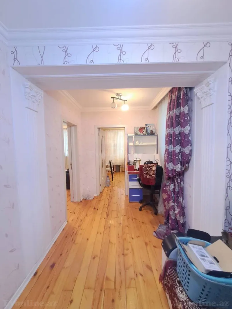 Satılır 3 otaqlı Mənzil Köhnə tikili 54 m² Elmlər Akademiyası m. - şəkil 2