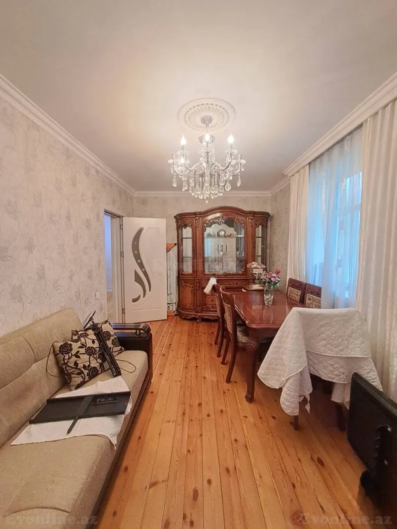 Satılır 3 otaqlı Mənzil Köhnə tikili 54 m² Elmlər Akademiyası m. - şəkil 3