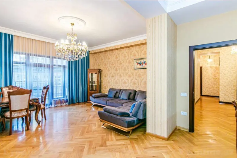 Kirayə verilir 3 otaqlı Mənzil Yeni tikili 155 m² Nəsimi r. - şəkil 3