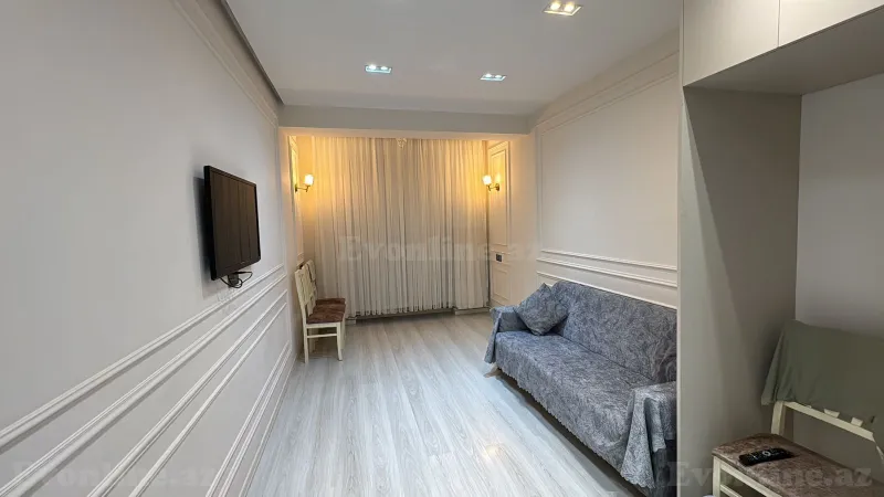 Kirayə verilir 2 otaqlı Mənzil Yeni tikili 55 m² Həzi Aslanov m. - şəkil 4