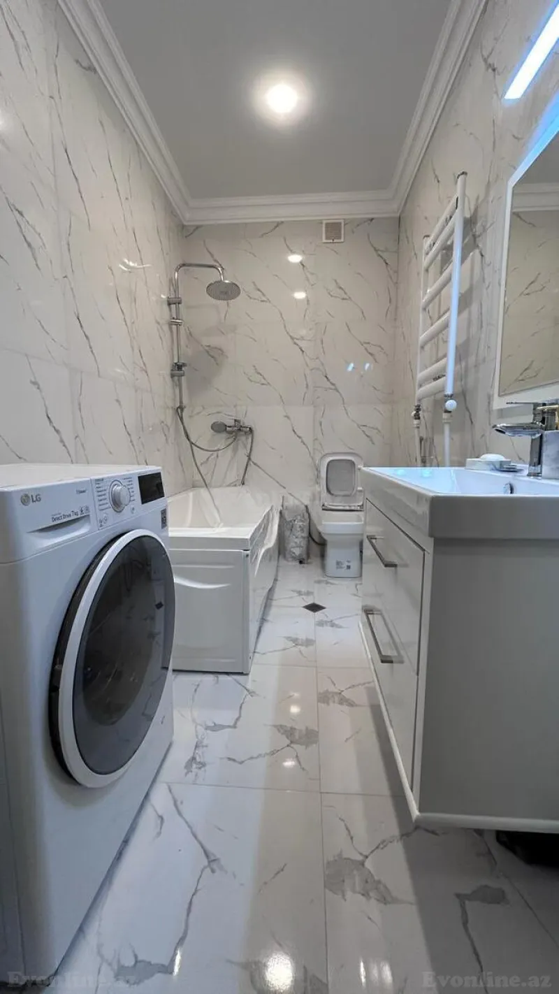 Kirayə verilir 3 otaqlı Mənzil Yeni tikili 85 m² Xətai r. - şəkil 15