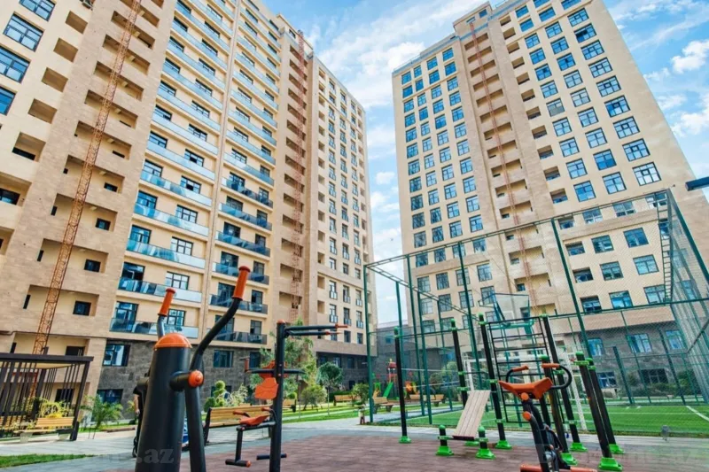 Satılır 2 otaqlı Mənzil Yeni tikili 89 m² Nəsimi r. - şəkil 10