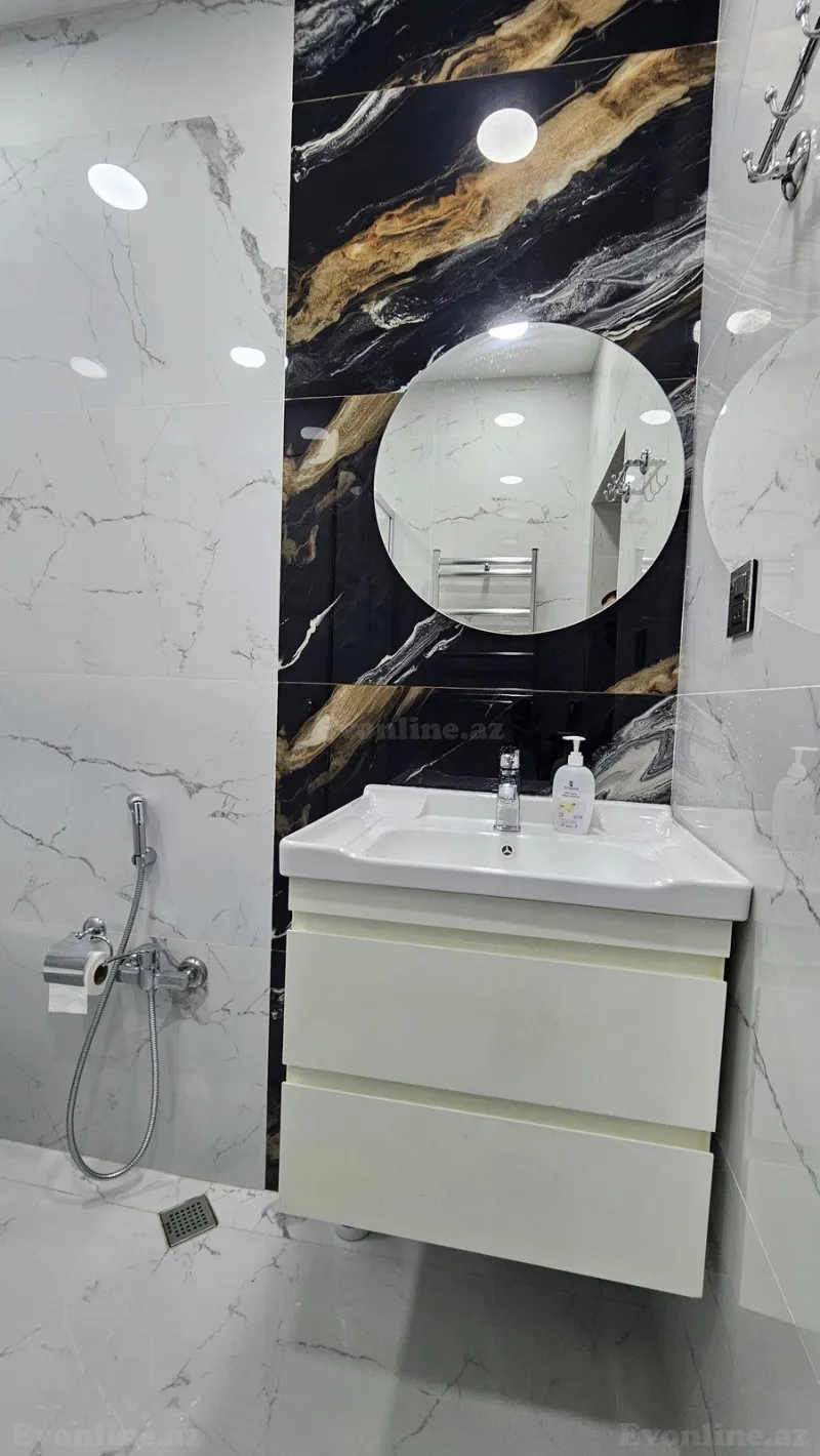 Kirayə verilir 2 otaqlı Mənzil Yeni tikili 70 m² Nəsimi r. - şəkil 15