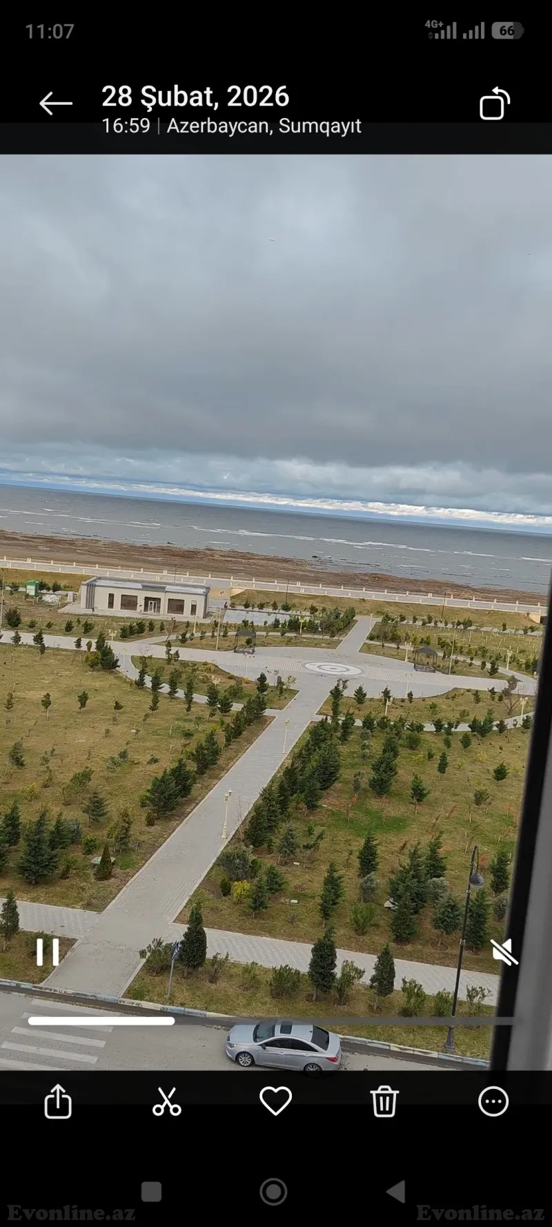 Kirayə verilir 2 otaqlı Mənzil Yeni tikili 66 m² Sumqayıt