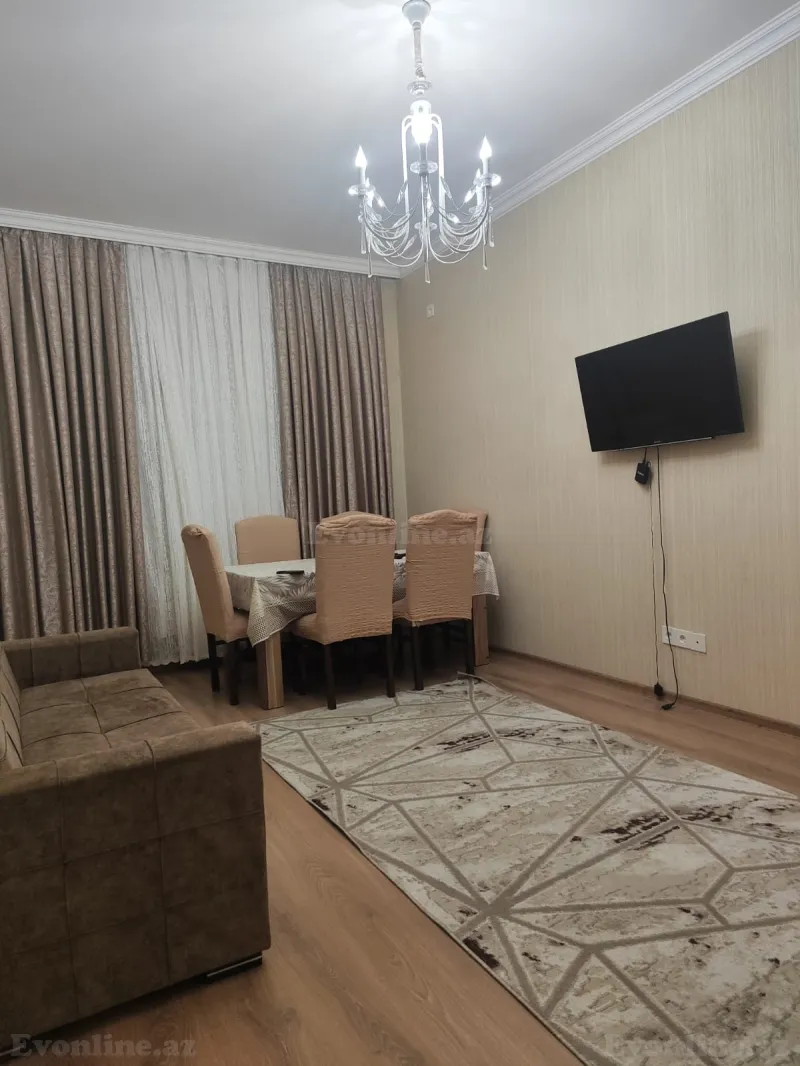 Kirayə verilir 2 otaqlı Mənzil Yeni tikili 66 m² Sumqayıt - şəkil 2
