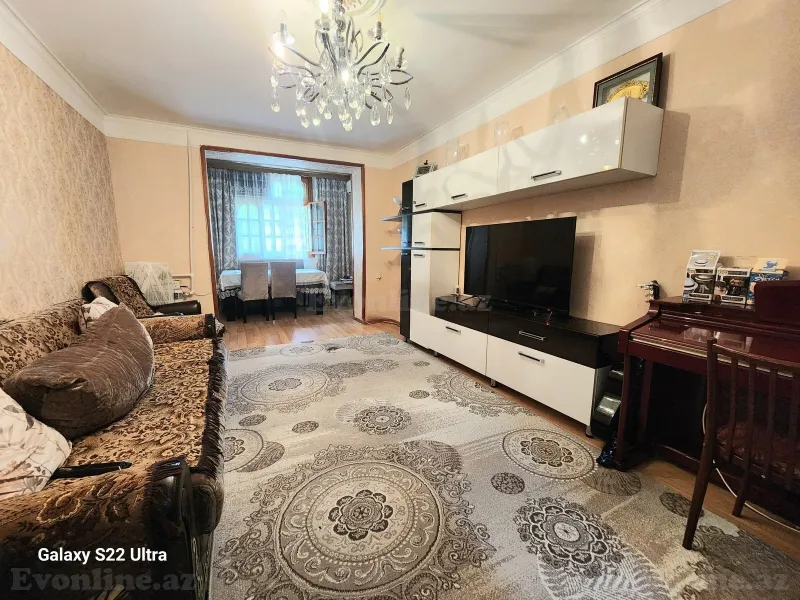 3 otaqlı Mənzil 65 m² Qara Qarayev m. Satılır
