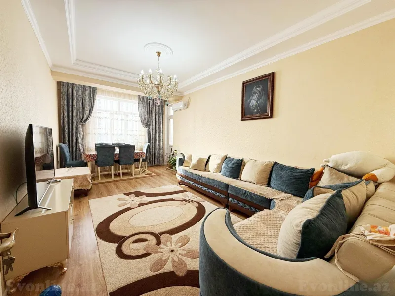 Satılır 3 otaqlı Mənzil Yeni tikili 110 m² Qara Qarayev m. - şəkil 13