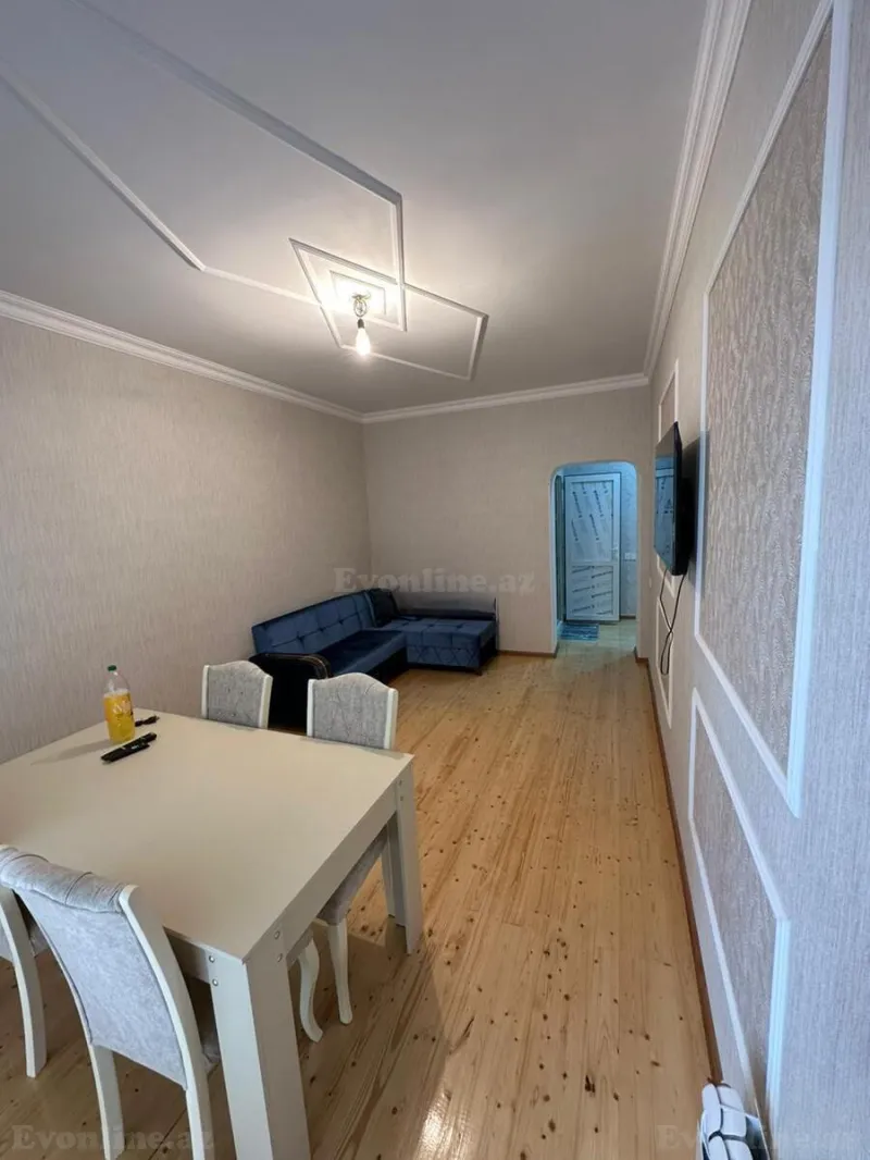Kirayə verilir 2 otaqlı Mənzil Yeni tikili 60 m² Gənclik m. - şəkil 2
