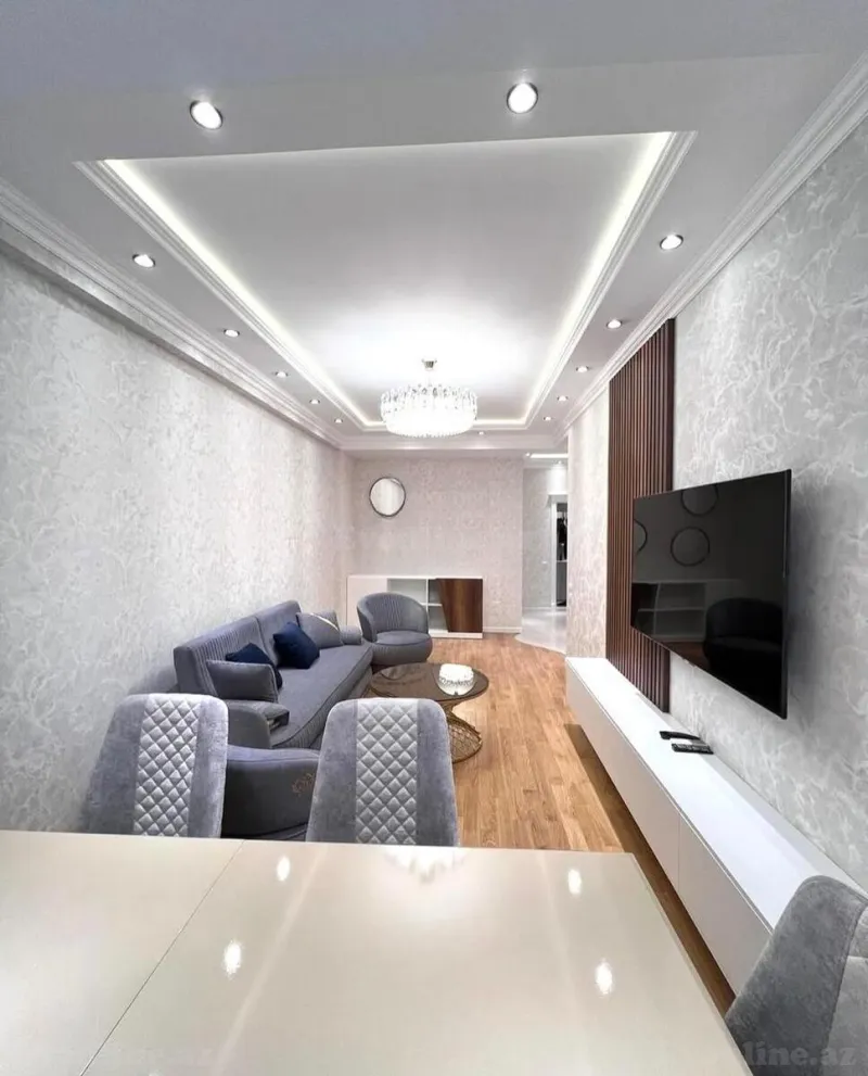Kirayə verilir 2 otaqlı Mənzil Yeni tikili 80 m² Nəsimi r. - şəkil 2