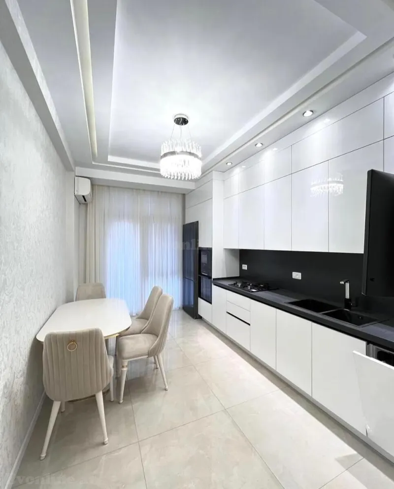 Kirayə verilir 2 otaqlı Mənzil Yeni tikili 80 m² Nəsimi r. - şəkil 3