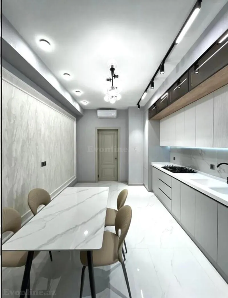 Kirayə verilir 3 otaqlı Mənzil Yeni tikili 140 m² Nəsimi r. - şəkil 6