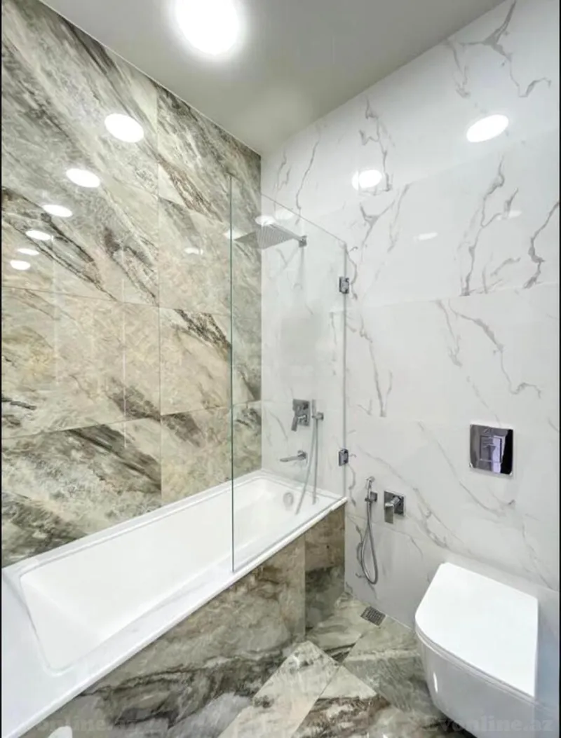 Kirayə verilir 3 otaqlı Mənzil Yeni tikili 140 m² Nəsimi r. - şəkil 12