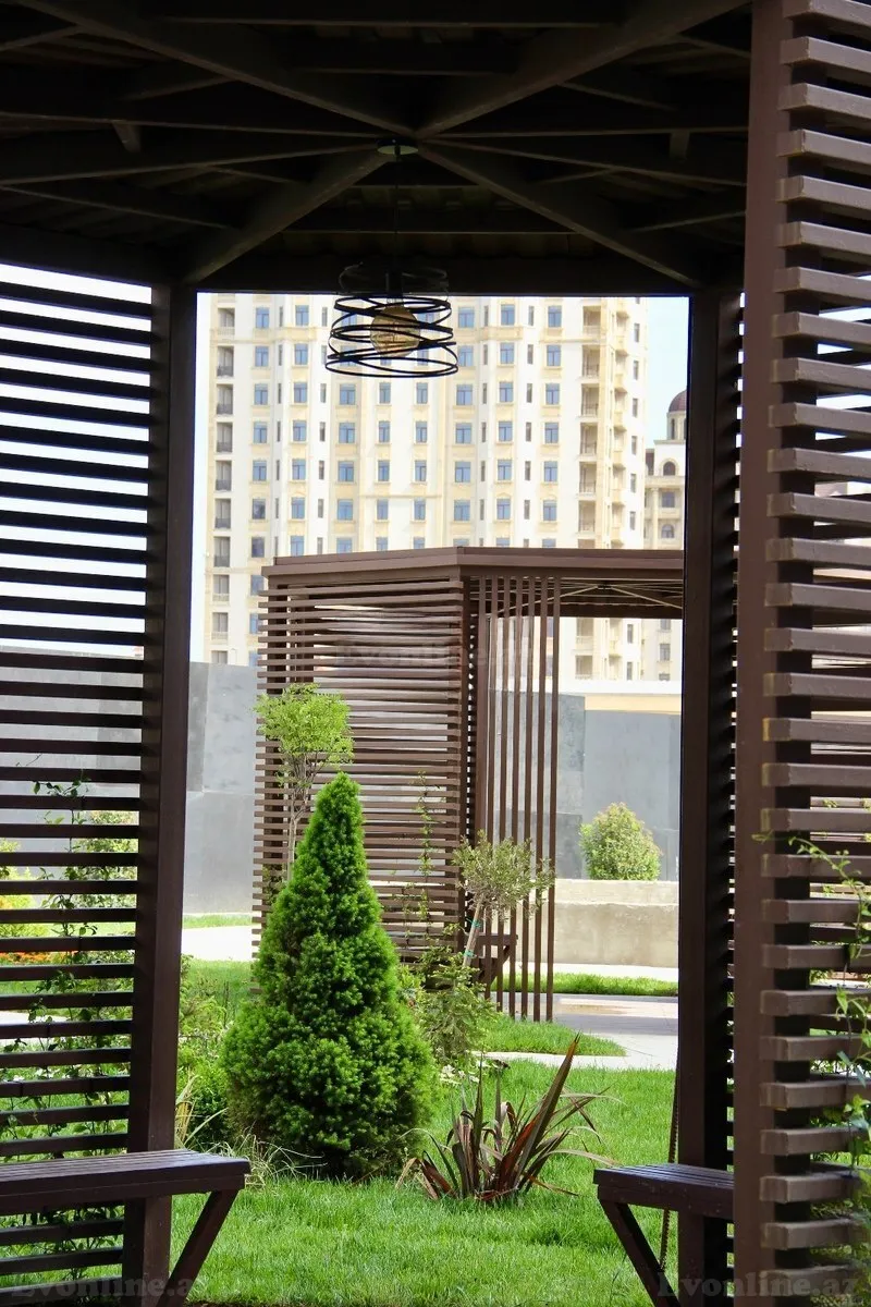 Satılır 4 otaqlı Mənzil Yeni tikili 210 m² Koroğlu m. - şəkil 9