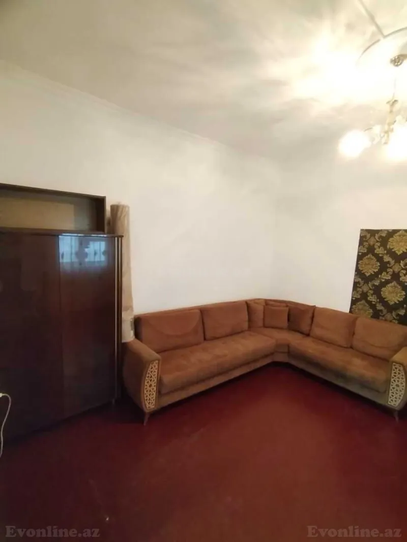 Kirayə verilir 1 otaqlı Həyət evi 40 m² Nizami m. - şəkil 2