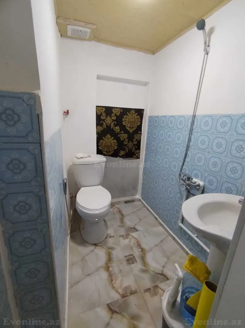 Kirayə verilir 1 otaqlı Həyət evi 40 m² Nizami m. - şəkil 4