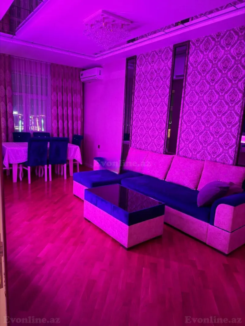 Kirayə verilir 2 otaqlı Mənzil Yeni tikili 85 m² Qara Qarayev m. - şəkil 6