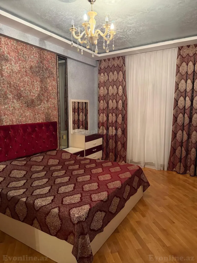 Kirayə verilir 2 otaqlı Mənzil Yeni tikili 85 m² Qara Qarayev m. - şəkil 12