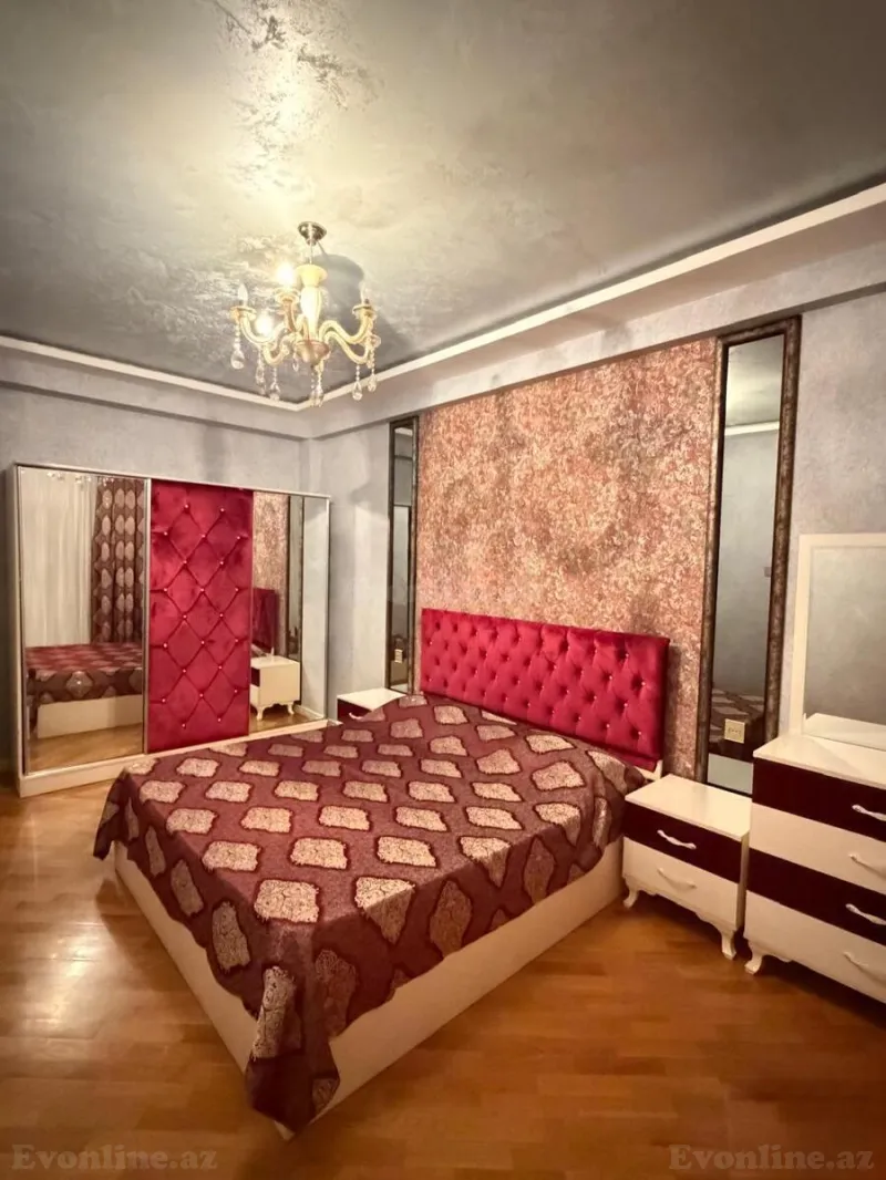 Kirayə verilir 2 otaqlı Mənzil Yeni tikili 85 m² Qara Qarayev m. - şəkil 13