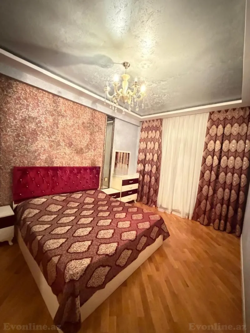 Kirayə verilir 2 otaqlı Mənzil Yeni tikili 85 m² Qara Qarayev m. - şəkil 14