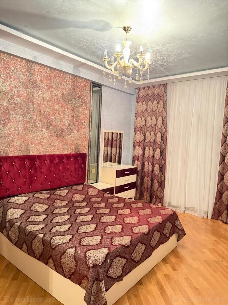 Kirayə verilir 2 otaqlı Mənzil Yeni tikili 85 m² Qara Qarayev m. - şəkil 16