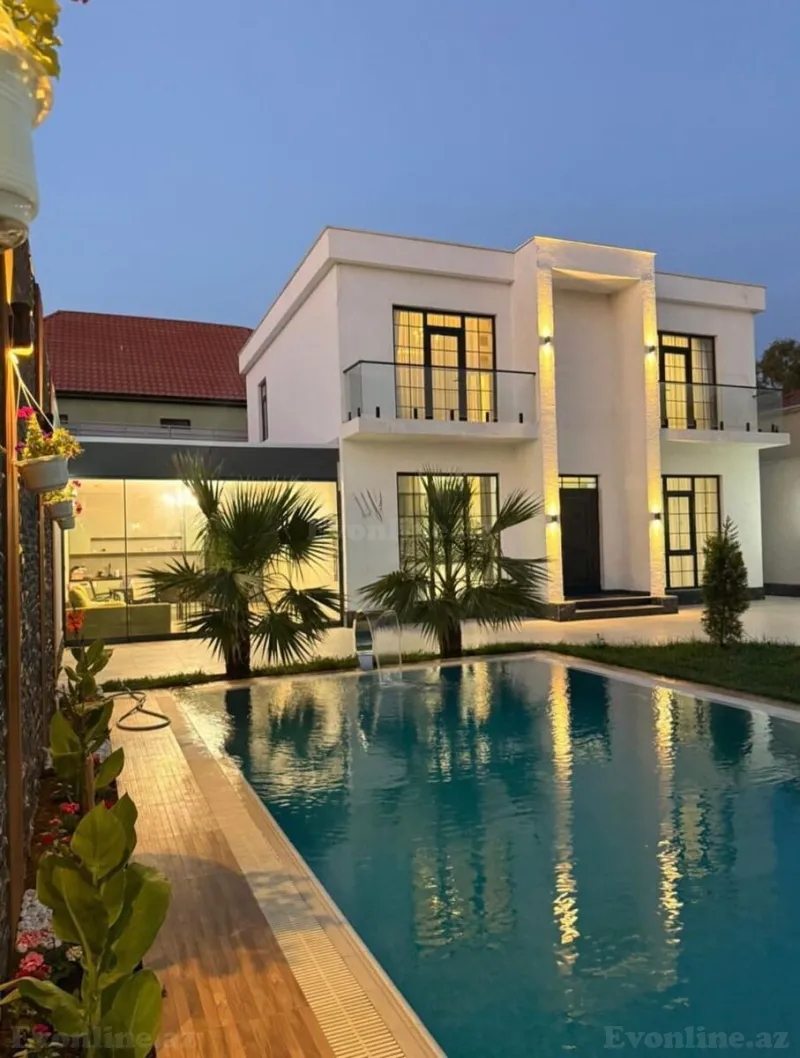4 otaqlı Həyət evi 300 m² Şağan Kirayə verilir
