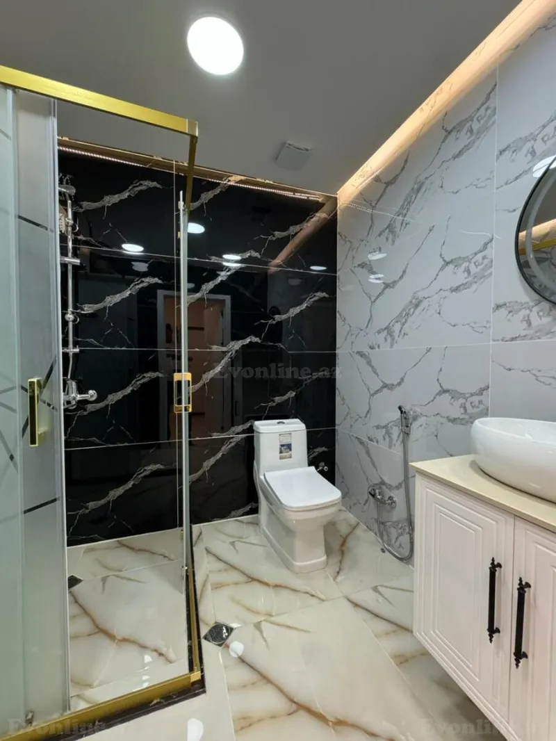 Satılır 2 otaqlı Mənzil Yeni tikili 78 m² Həzi Aslanov m. - şəkil 9