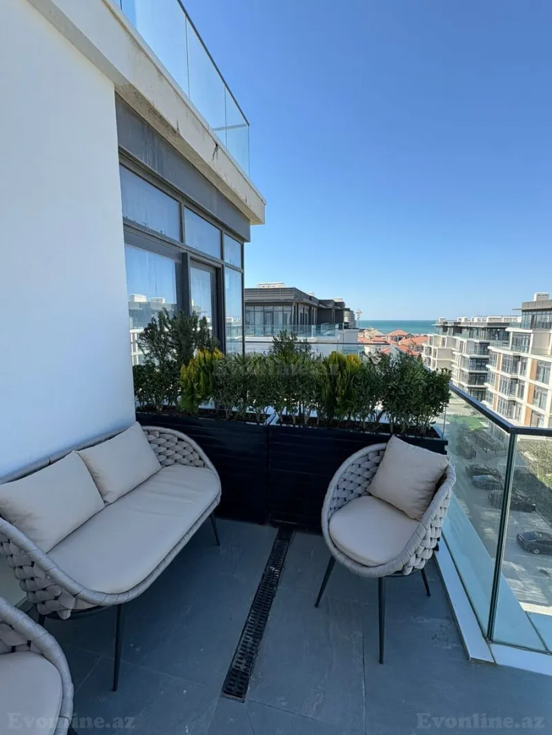 Kirayə verilir 3 otaqlı Mənzil Yeni tikili 100 m² Sea Breeze