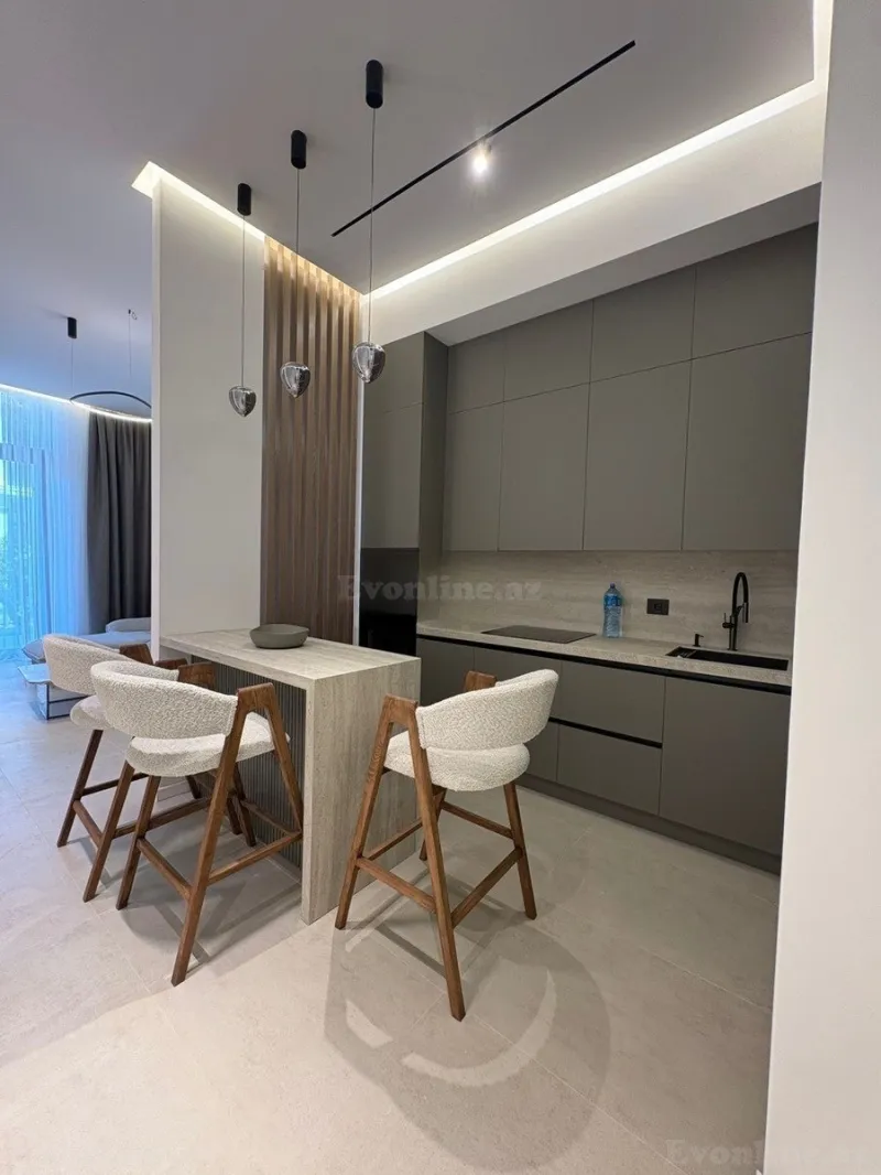Kirayə verilir 2 otaqlı Mənzil Yeni tikili 90 m² Sea Breeze - şəkil 4