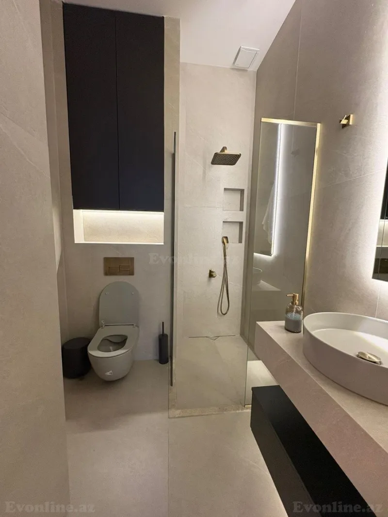 Kirayə verilir 2 otaqlı Mənzil Yeni tikili 90 m² Sea Breeze - şəkil 5