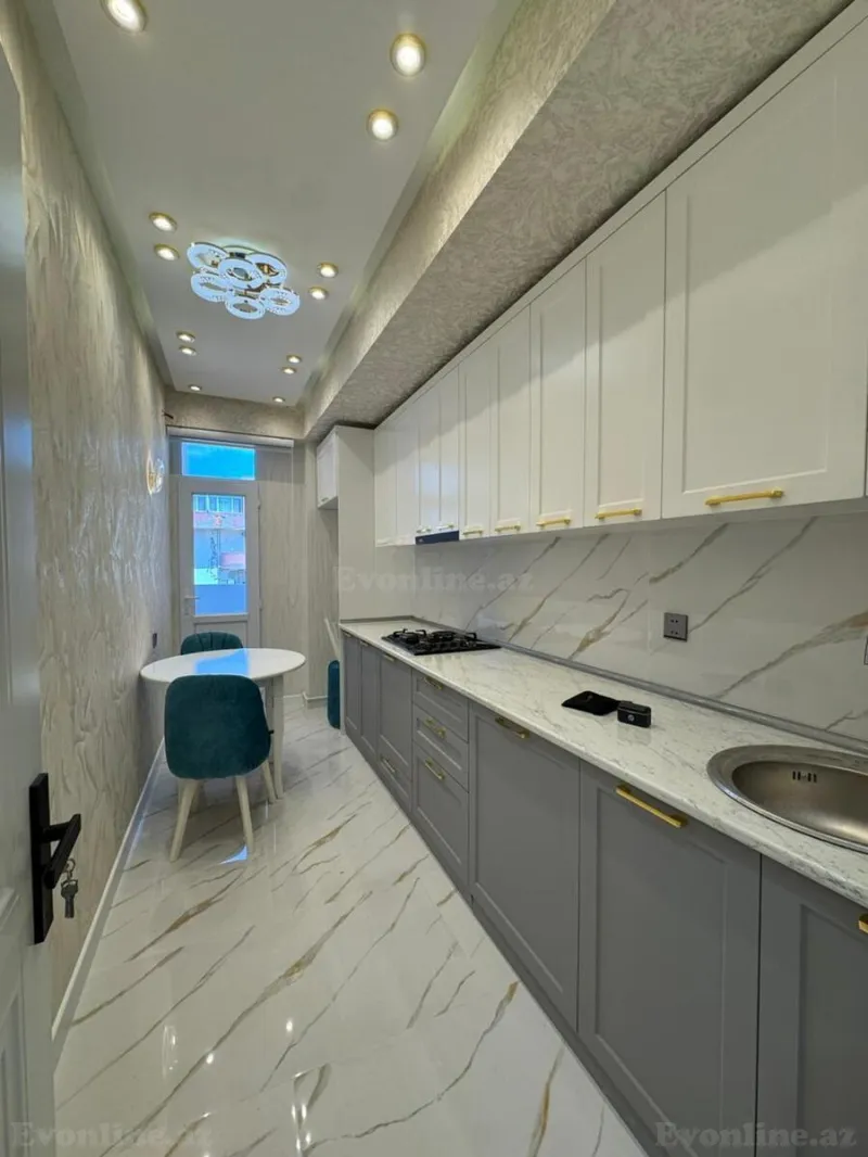Satılır 2 otaqlı Mənzil Yeni tikili 65 m² Həzi Aslanov m. - şəkil 4