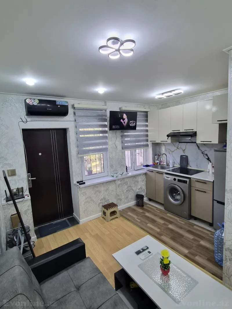 Satılır 1 otaqlı Mənzil Yeni tikili 35 m² 9-cu mikrorayon - şəkil 2
