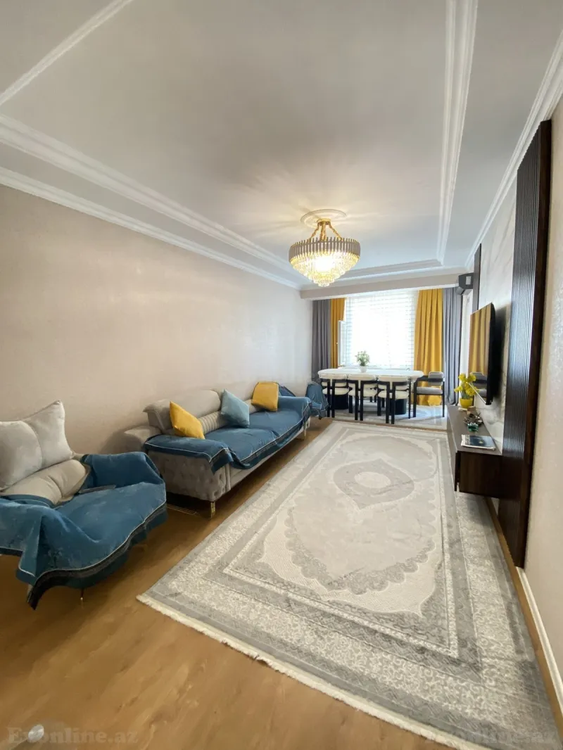 3 otaqlı Mənzil 110 m² Həzi Aslanov m. Satılır