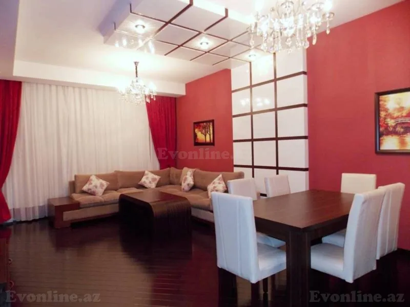 3 otaqlı Mənzil 120 m² Gənclik m. Kirayə verilir