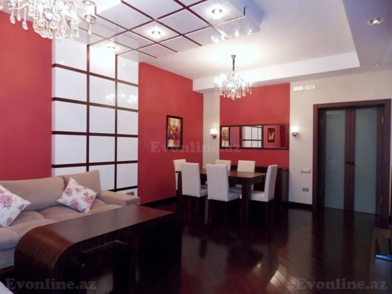 Kirayə verilir 3 otaqlı Mənzil Yeni tikili 120 m² Gənclik m. - şəkil 3