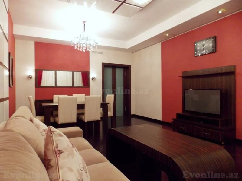 Kirayə verilir 3 otaqlı Mənzil Yeni tikili 120 m² Gənclik m. - şəkil 4