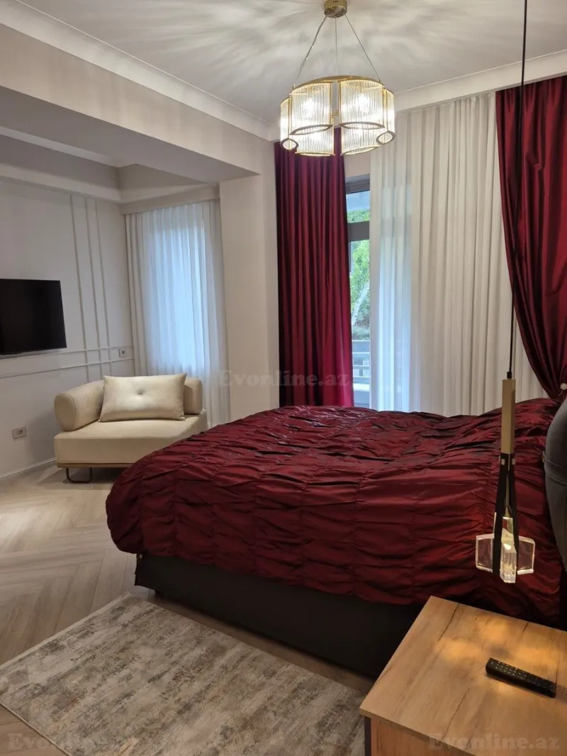Kirayə verilir 2 otaqlı Mənzil Yeni tikili 120 m² Səbail r. - şəkil 7