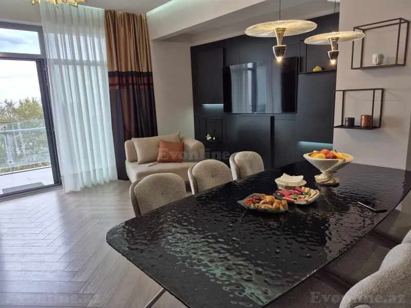 Kirayə verilir 2 otaqlı Mənzil Yeni tikili 120 m² Səbail r. - şəkil 13