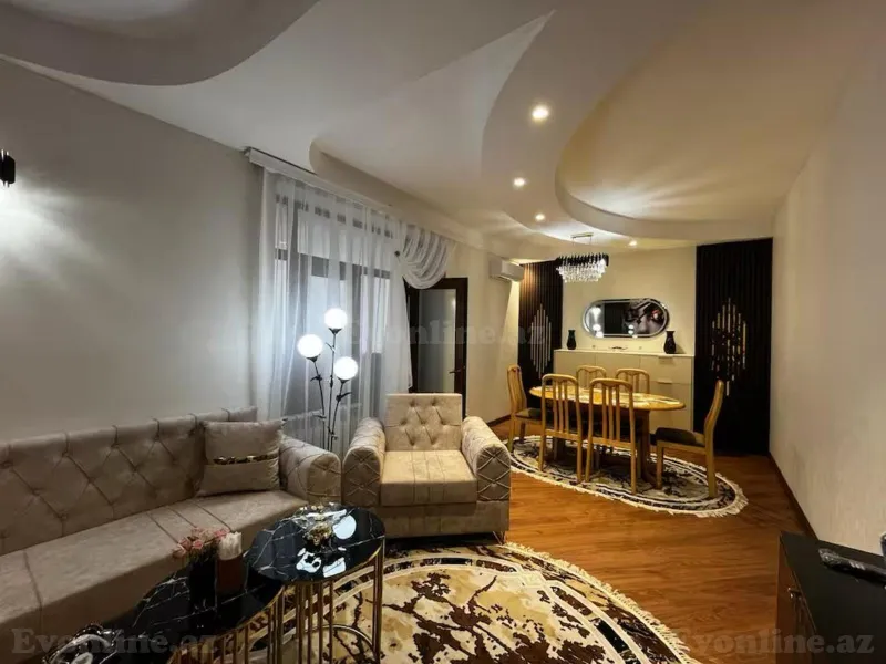 Kirayə verilir 3 otaqlı Mənzil Yeni tikili 90 m² Səbail r. - şəkil 4