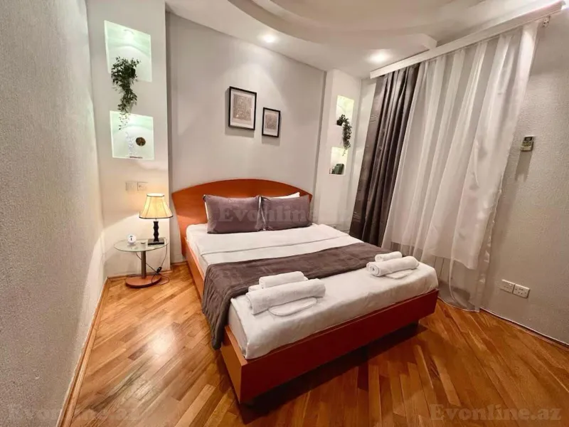 Kirayə verilir 3 otaqlı Mənzil Yeni tikili 90 m² Səbail r. - şəkil 7