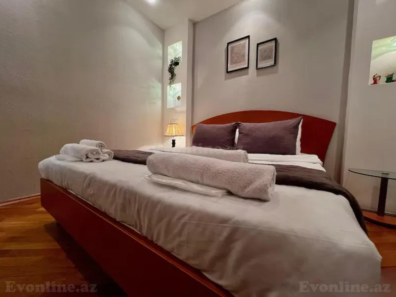 Kirayə verilir 3 otaqlı Mənzil Yeni tikili 90 m² Səbail r. - şəkil 9