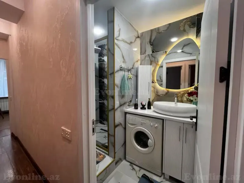 Kirayə verilir 3 otaqlı Mənzil Yeni tikili 90 m² Səbail r. - şəkil 19