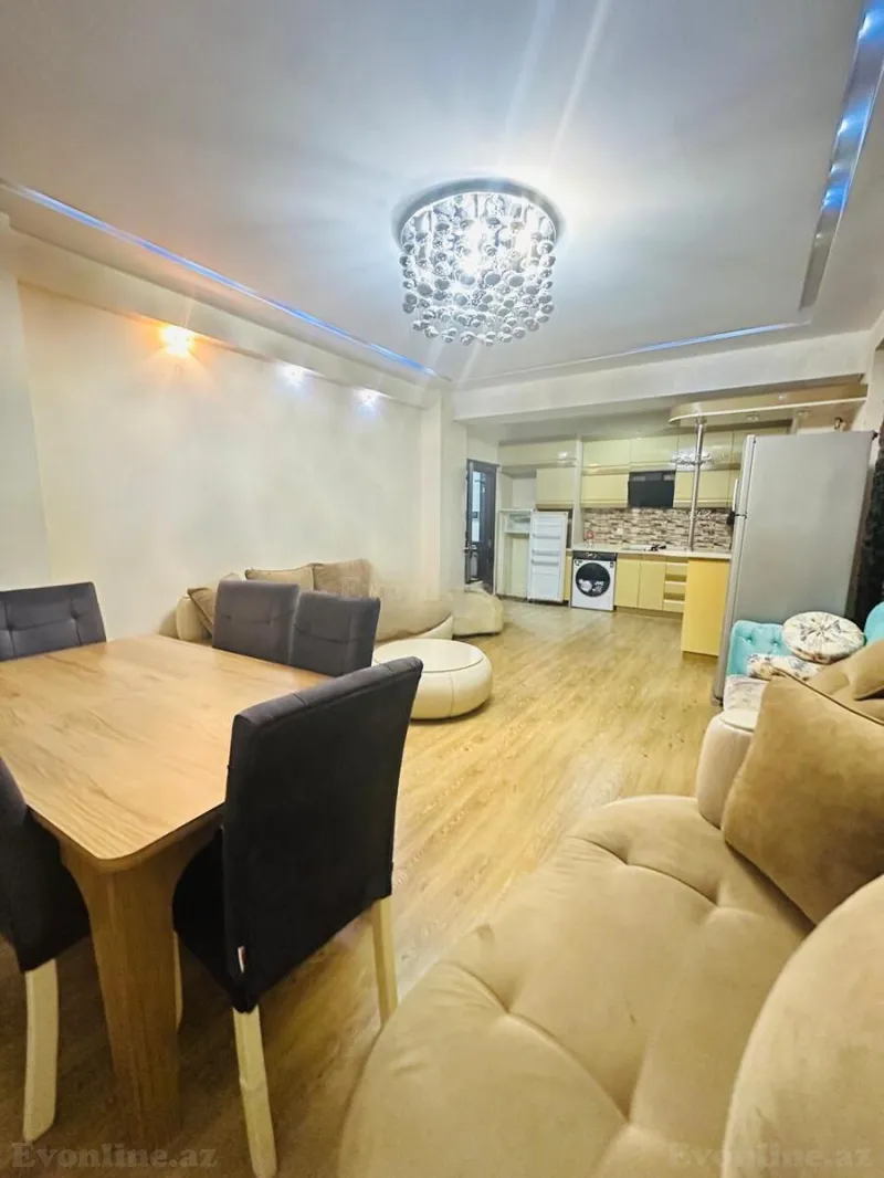 Kirayə verilir 3 otaqlı Mənzil Yeni tikili 100 m² İnşaatçılar m. - şəkil 3