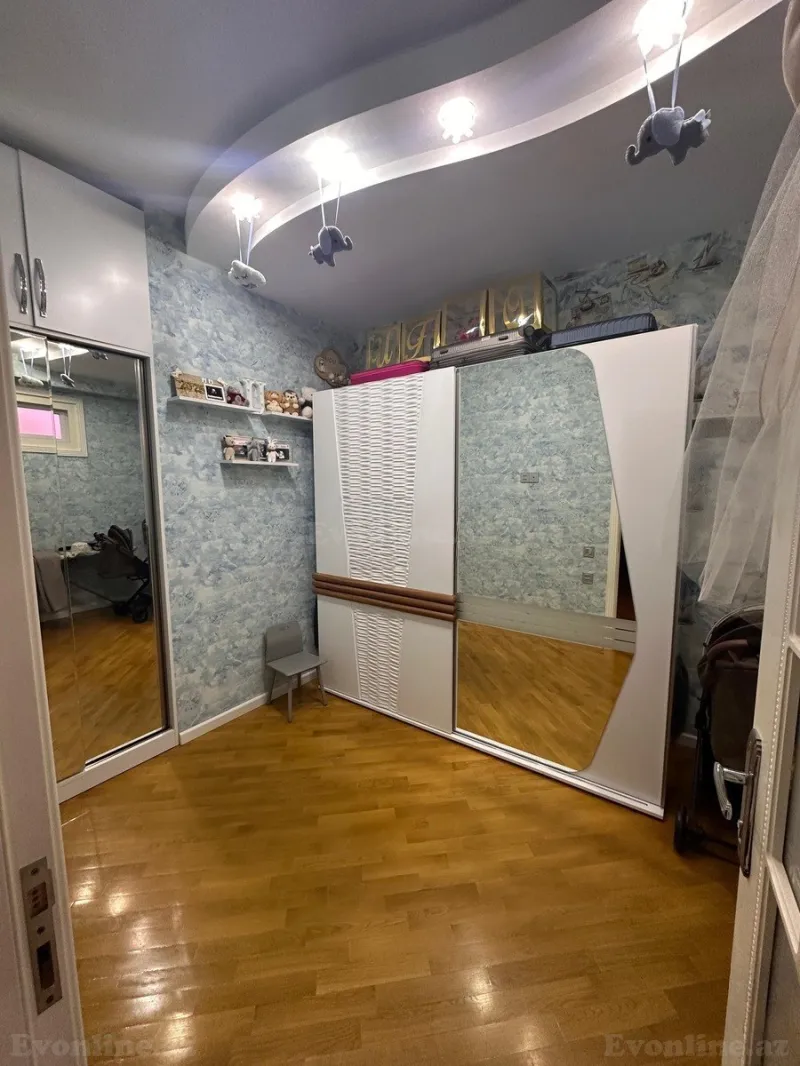 Satılır 3 otaqlı Mənzil Yeni tikili 100 m² Nəsimi m. - şəkil 9