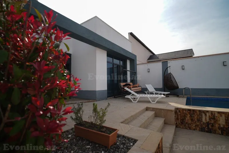 Kirayə verilir 3 otaqlı Həyət evi 130 m² Xəzər r. - şəkil 7