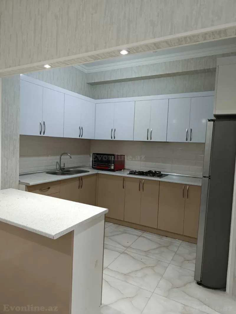 Kirayə verilir 2 otaqlı Mənzil Yeni tikili 84 m² Nəsimi r. - şəkil 3