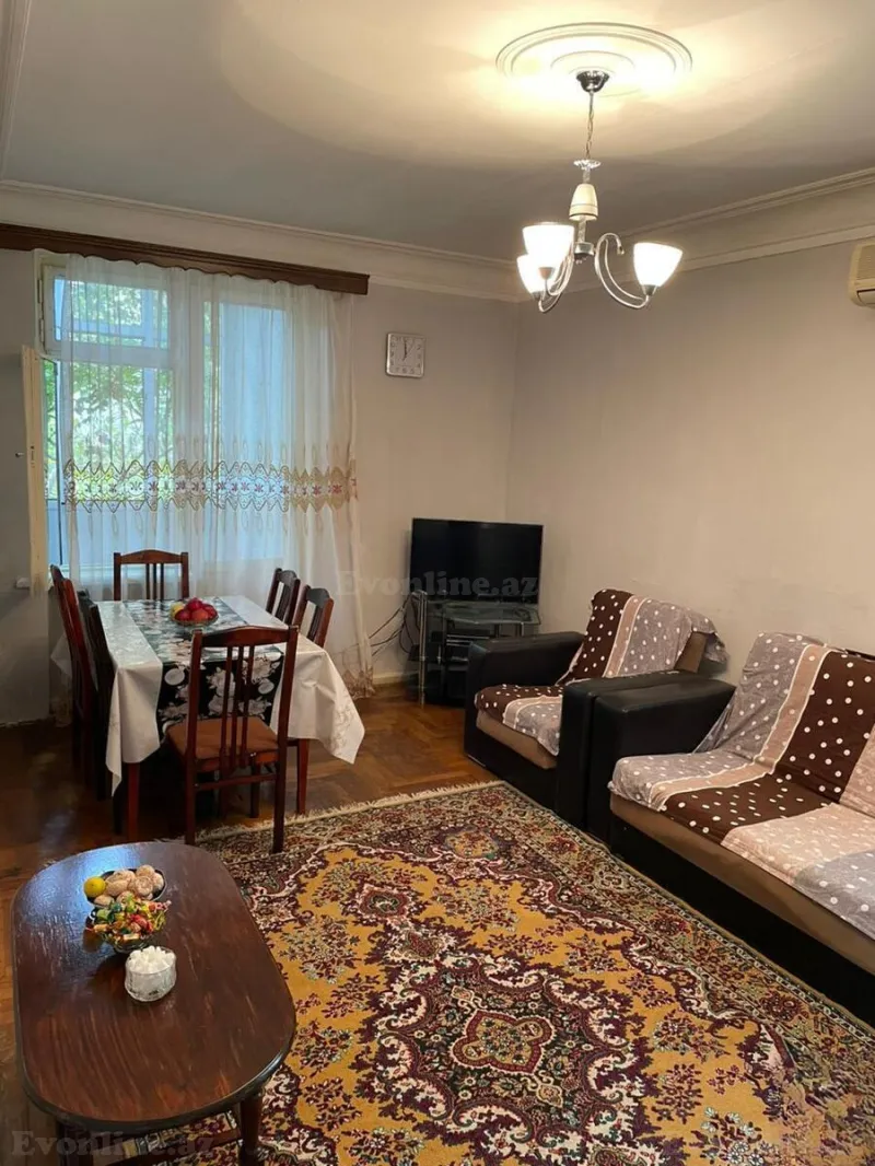 Kirayə verilir 3 otaqlı Mənzil Köhnə tikili 70 m² Nərimanov r. - şəkil 2