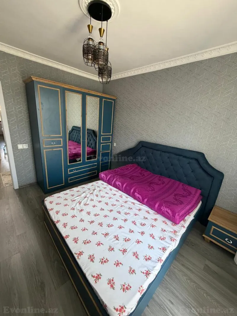 Kirayə verilir 3 otaqlı Mənzil Köhnə tikili 70 m² Əhmədli m. - şəkil 2