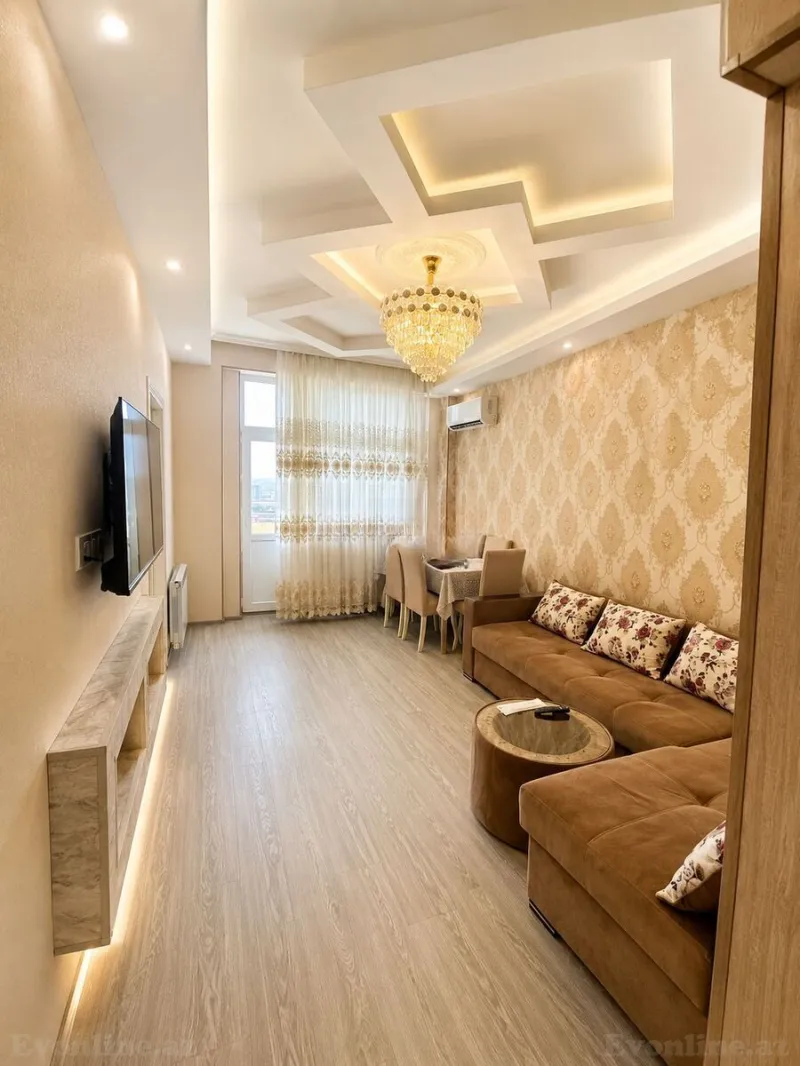 Satılır 3 otaqlı Mənzil Yeni tikili 85 m² Əhmədli m. - şəkil 2